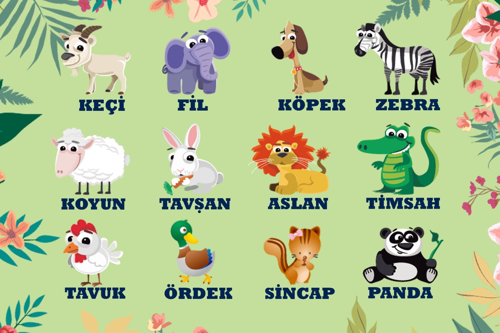 Eğitici Oyun Yapboz Puzzle Halısı