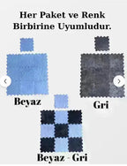 🪵 DECOZEYN Eskitme Renkli Ahşap Panel Deseni Baskılı Puzzle Yapboz Zemin Halısı! Toz Pembe, Şeftali, Bej ve Gri Mutfak, Balkon ve Oturma Odası Decozeyn