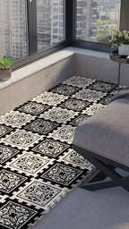 50 x 50 cm 4 Adet BASKILI Mutfak, Balkon ve Oturma Odası Yapbozhalı