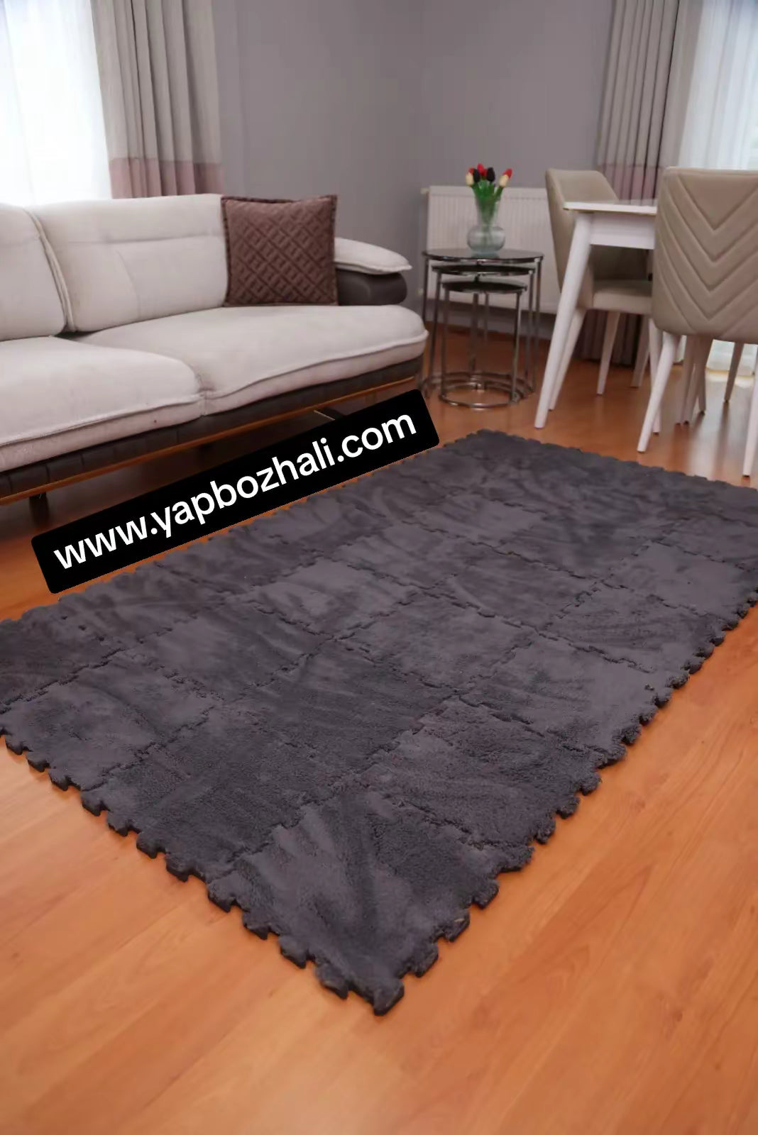 PELÜŞ TEK RENK YAPBOZ PUZZLE HALILAR