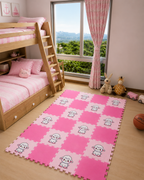 Baskılı Çocuk Odası Yapboz Halı 31x31