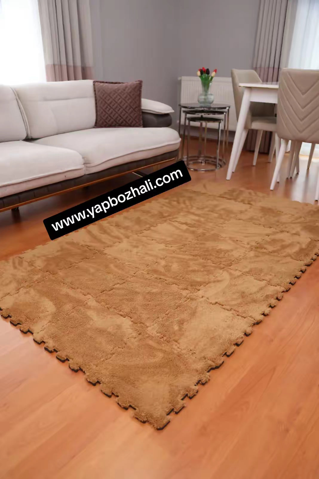 PELÜŞ TEK RENK YAPBOZ PUZZLE HALILAR